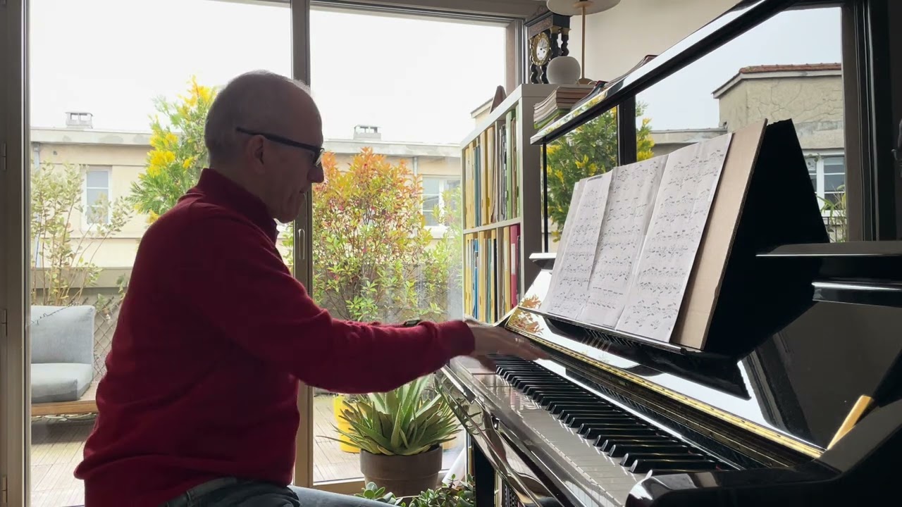 Etude op25 n*12 de F. Chopin, Dominique Thivet, piano