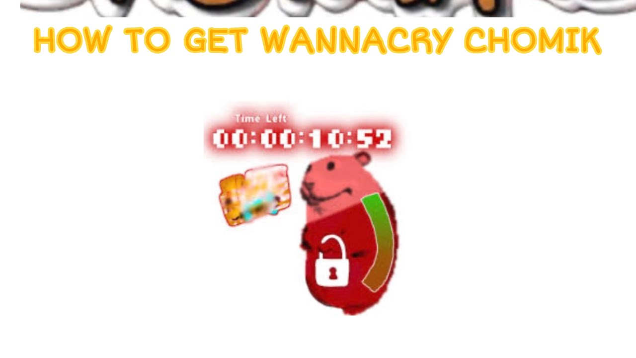 HOW TO GET WANNA CRY CHOMIK [FIND THE CHOMIKS] 