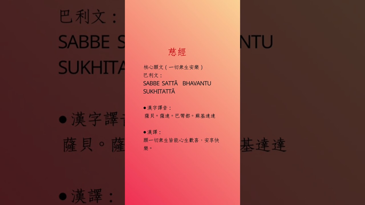 ［訓練、強化你大腦的慈心區］帶著慈悲心、歡喜心調慢你的呼吸，可以活得更久、更舒心ㄧ點（背景樂：慈經 V3）