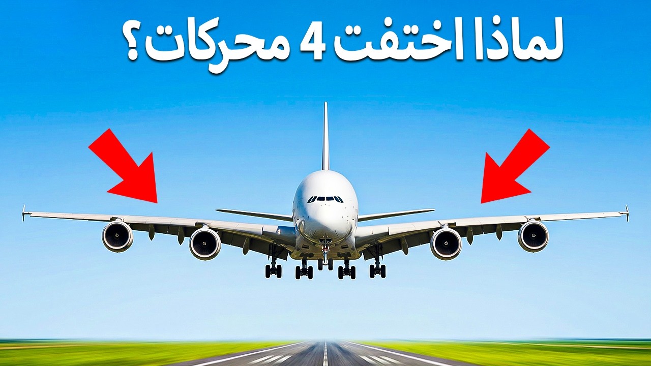 لماذا لم تعد الطائرات تمتلك 4 محركات أبدًا؟