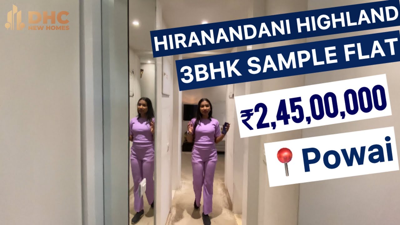 Hiranandani Highland At 📍Powai || 2 & 3 bhk Nearing Possession ||