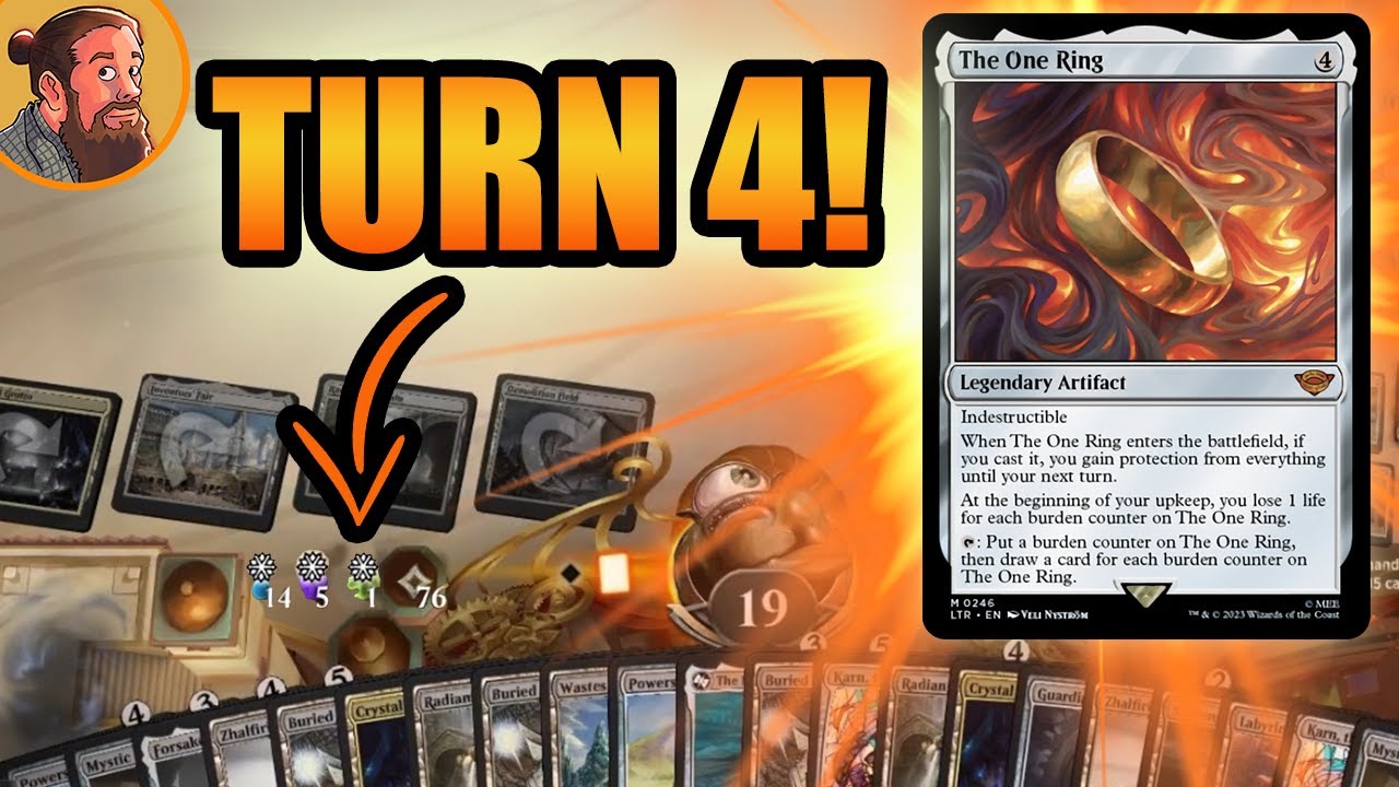 The One Ring, But INFINITE (I Draw My Deck on Turn 4!) | MTG Arena | Magic: the Gathering Historic