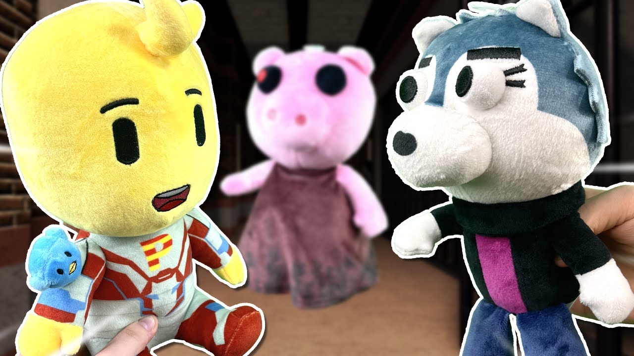 ROBLOX PIGGY What if PghLFIlms and Willow Turned Into Plushies?!