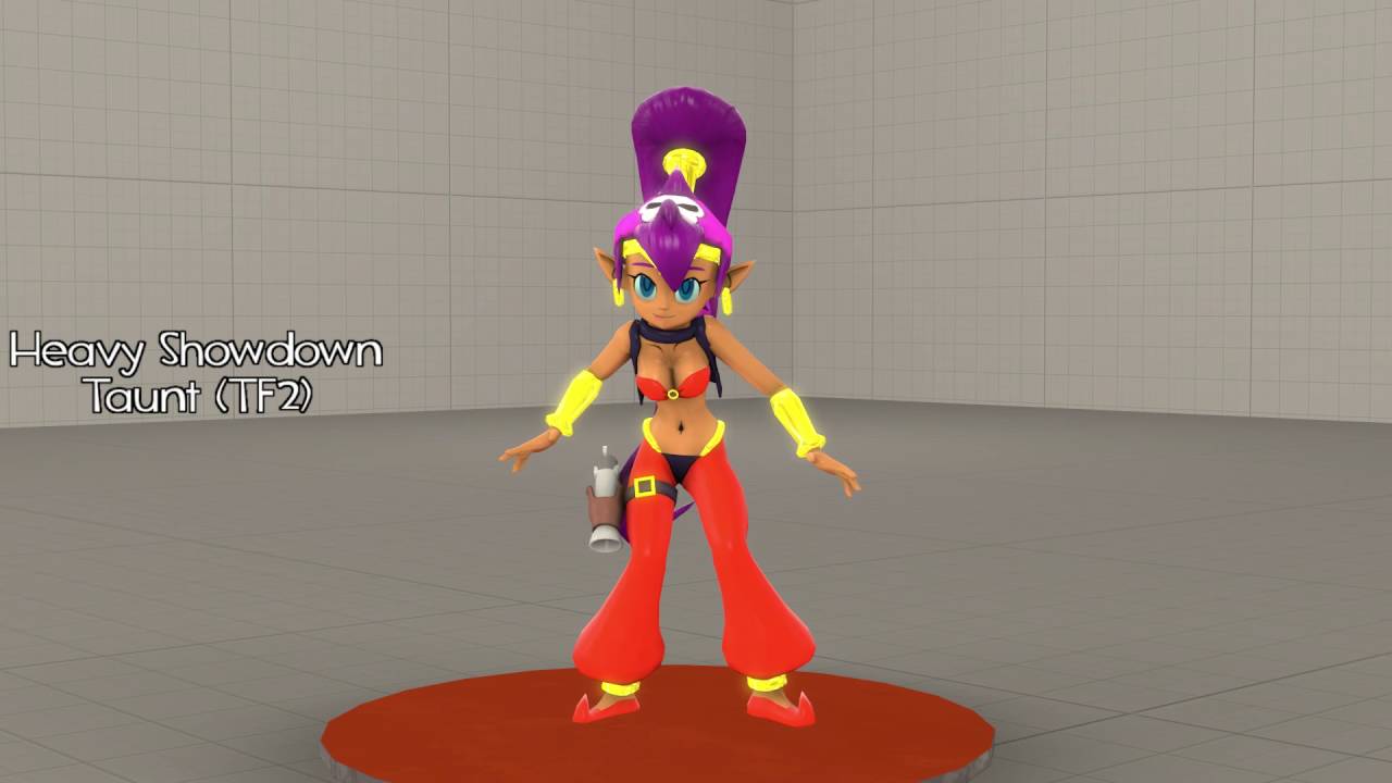 Character Model Showcase (Shantae) [SFM]