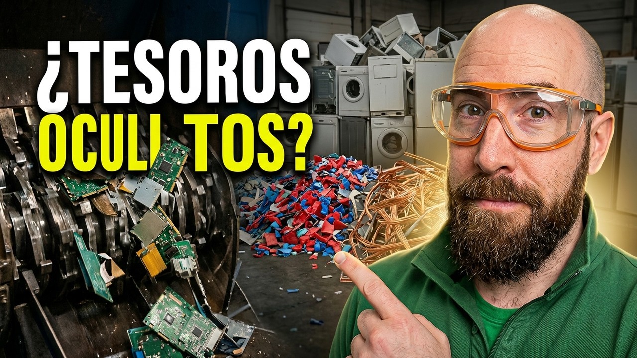 Cómo funciona una Planta de Reciclaje de Residuos Electrónicos