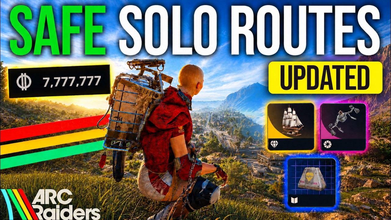 The BEST Solo Loot Routes For EVERY Map In ARC Raiders! (Farm Rare Blueprints & 100k+ Coins)