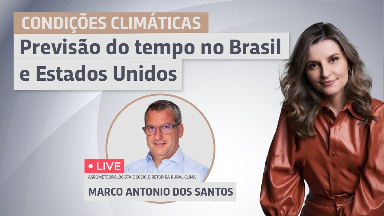 Previs&atilde;o do tempo para o Brasil e EUA