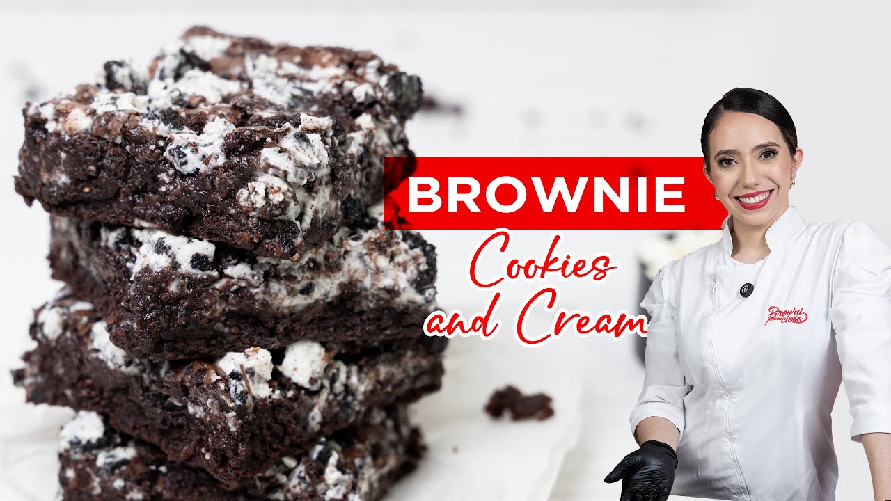 EL MEJOR BROWNIE CON CHOCOLATE BLANCO | Cookies and cream | Receta Top