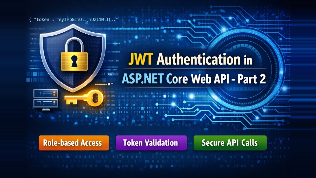 JWT Authentication in ASP.NET Core Web API – Part 2 | Auth Server & Resource Server Explained