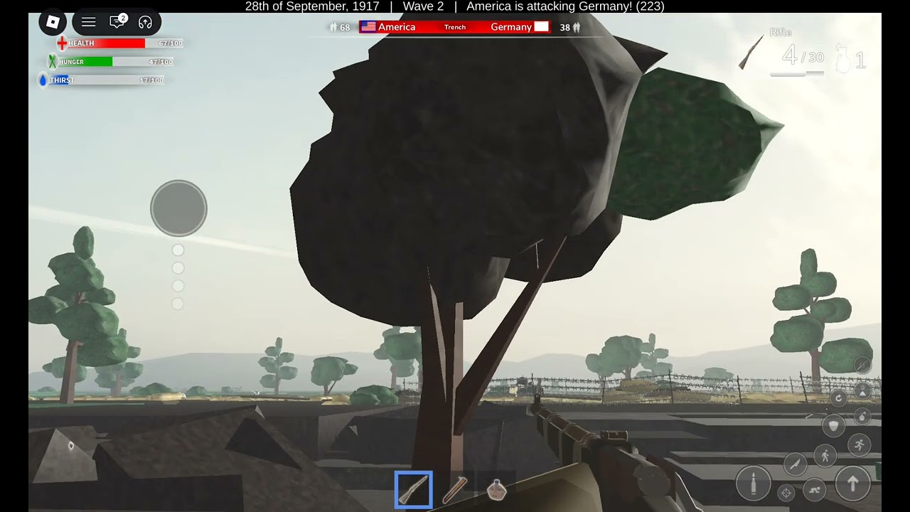 Me playing shell shock 