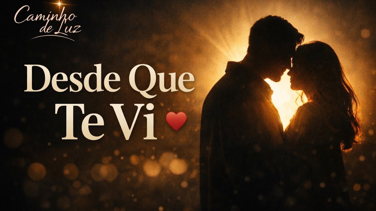 Desde Que Te Vi 💛 | Gospel Romântico 2026 | Louvor Sobre Amor e Fé