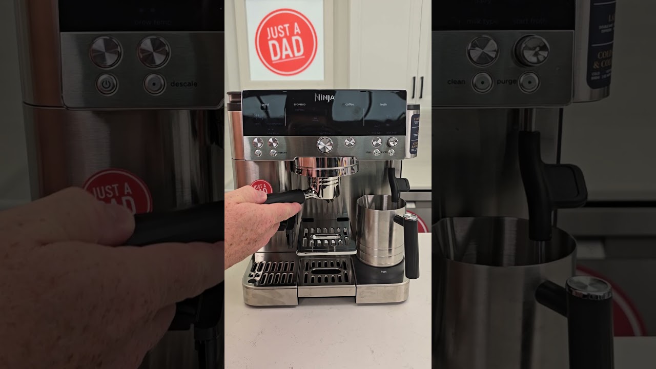 Ninja Espresso Machine, Luxe Caf&eacute; ES601  Easy to use!!  Watch This!