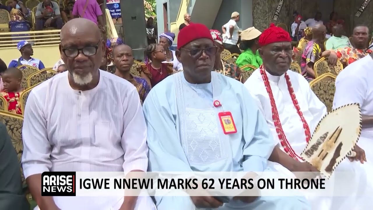 IGWE NNEWI MARKS 62 YEARS ON THRONE 