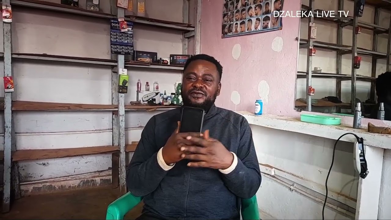 He started with nothing but Determination. Today he is one of the most trusted barber in Dzaleka.
