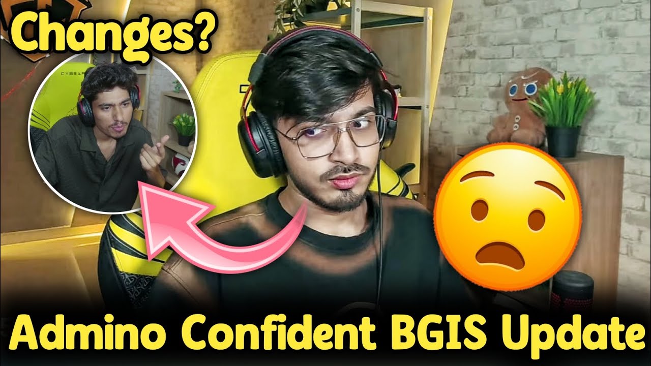 Admino Confident BGIS Round 4 Update 😱 Godl Playing 4 Changes BGIS R4 😳 Admino Reveal Team Issue 💛