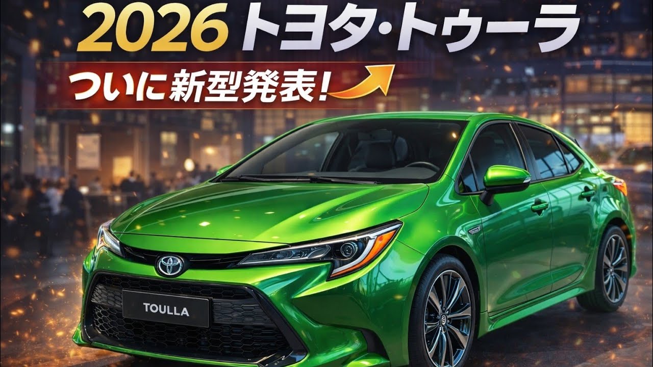 🚗✨ 2026年トヨタ・カローラ – 次世代スタイル・テクノロジー・性能！🔥💨