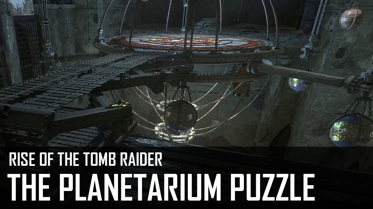 Rise of the Tomb Raider - Planetarium puzzle walkthrough (Path of the Deathless)