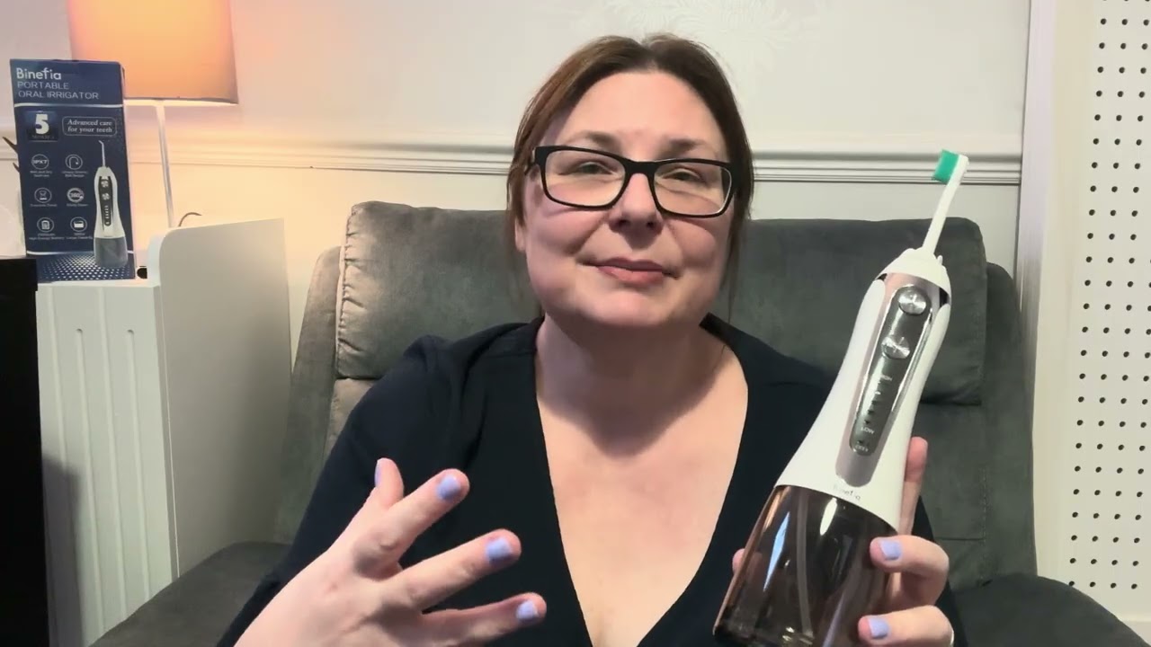 This was emotional - Binefia Water Flosser for Teeth   - 🔗Link In Bio #ad