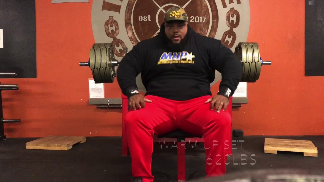 ROAD TO 800lb BENCHPRESS || JULIUS MADDO || 700lbs X 3 Reps