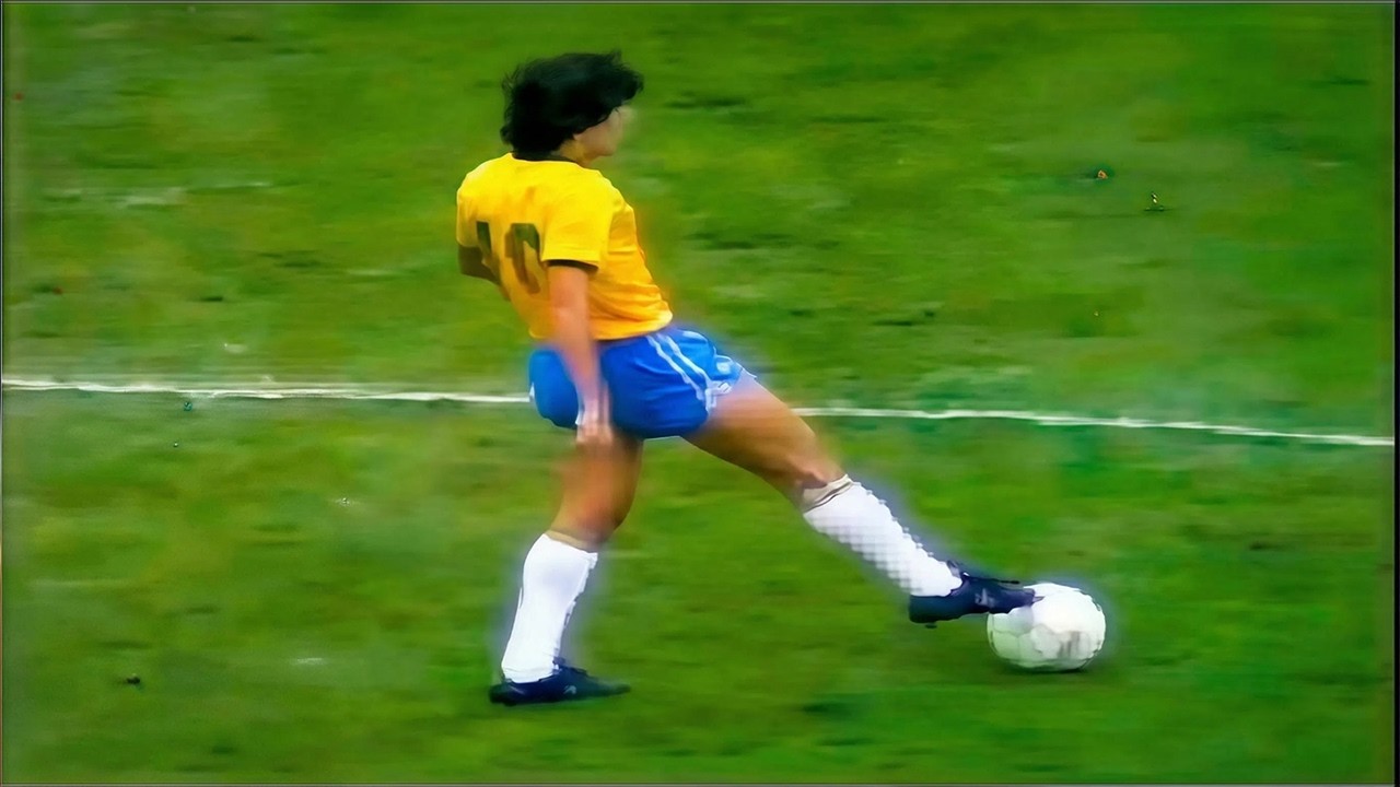 ZICO na Sele&ccedil;&atilde;o Brasileira futebol ARTE em estado PURO 🎯🇧🇷