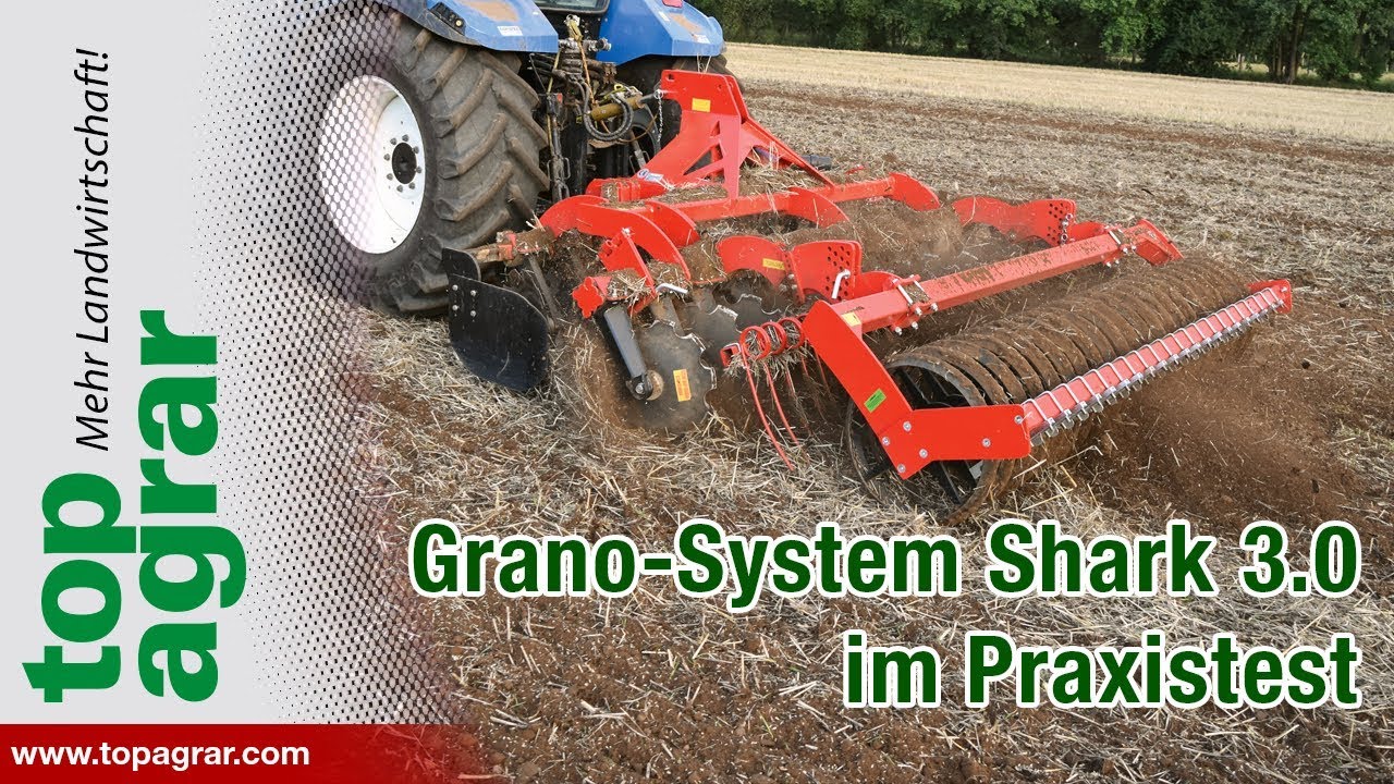 Grano-System Top-Agro Shark 3.0: Günstige Scheibenegge im top agrar Praxistest