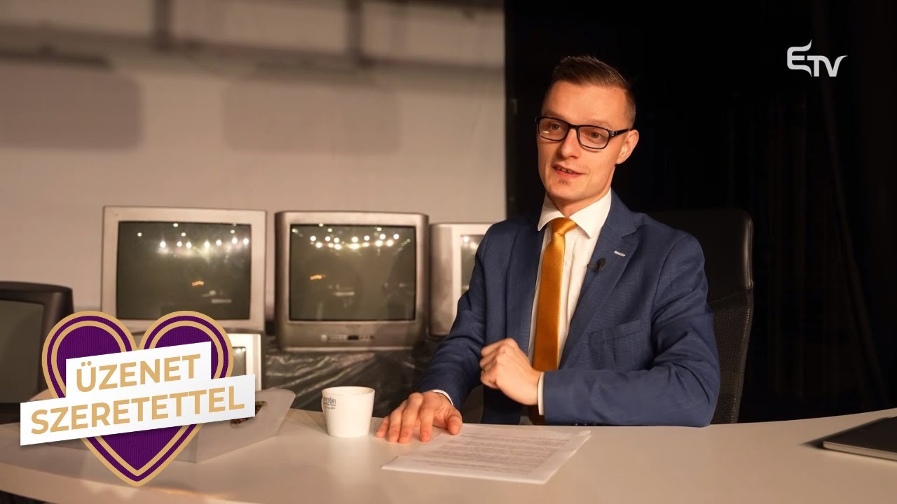 György Botond humorista az Üzenet szeretettel műsorban