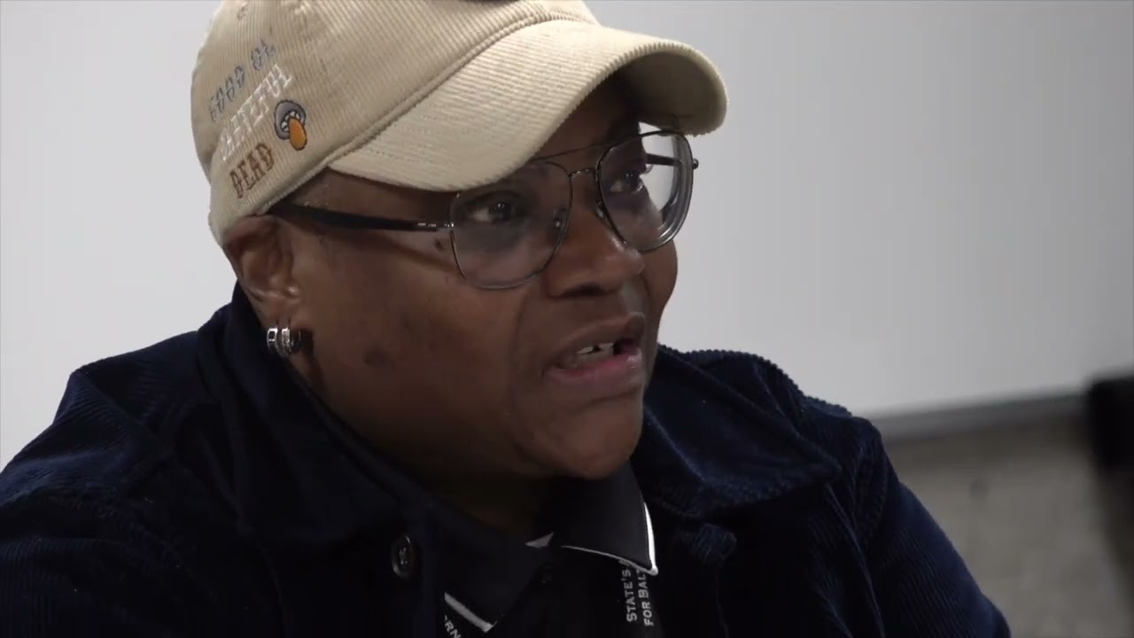 IVAN BATES AND MONICA COOPER VISITS YOUTH DETENTION CENTER