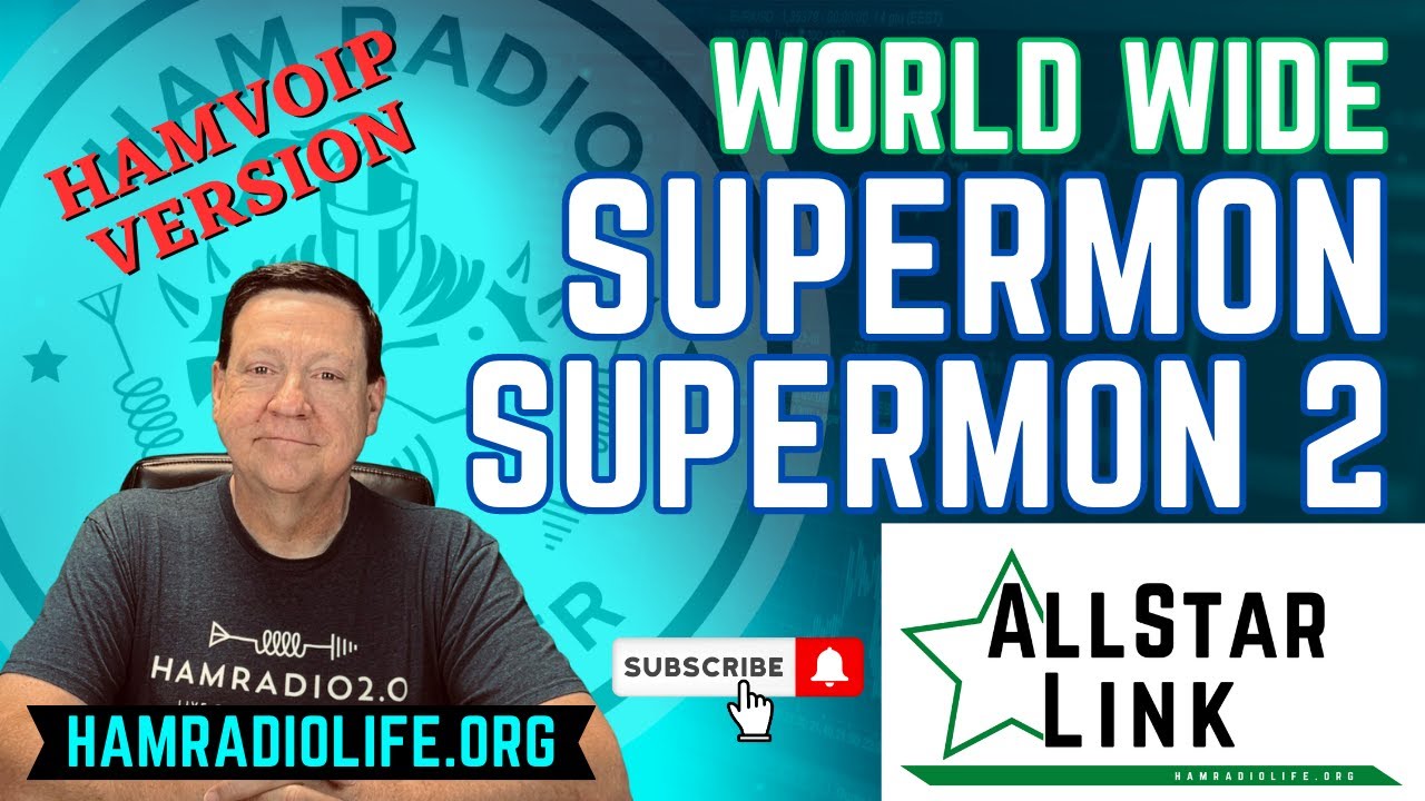 AllStar Link Supermon and Supermon 2 on the Web