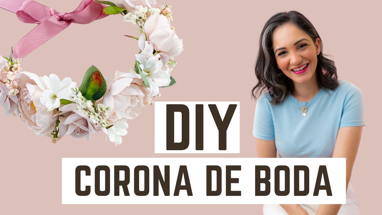 CORONA DE FLORES PARA BODA