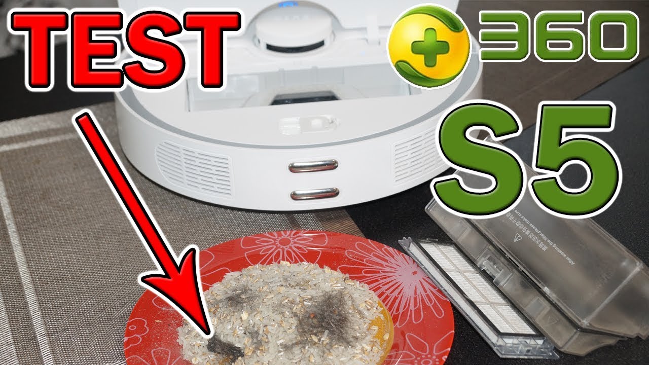 Тест уборка S5 360 робот пылесос с картой и зонами очистки