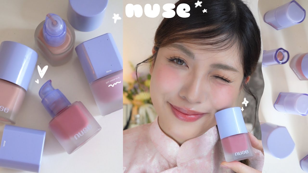 NUSE • get used to it | Swatching FULL COLLECTION OF NUSE 🎀🫧