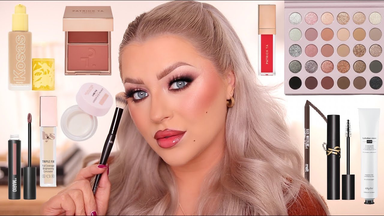 FULL FACE TRYING HYPED NEW MAKEUP RELEASES... SOME HITS & MISSES...