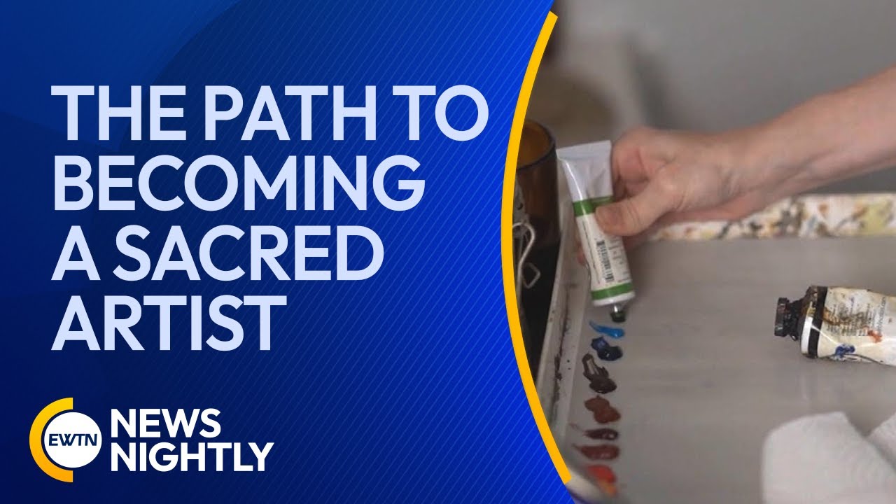 From Steubenville to Italy: Blair Barlow's Path to Becoming a Sacred Artist | EWTN News Nightly