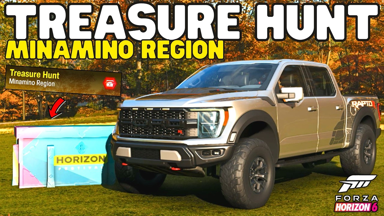 Forza Horizon 6 &ndash; Poszukiwanie skarbu REGION MINAMINO &ndash; PEŁNY przewodnik po lokalizacji skarbu &ndash; ...