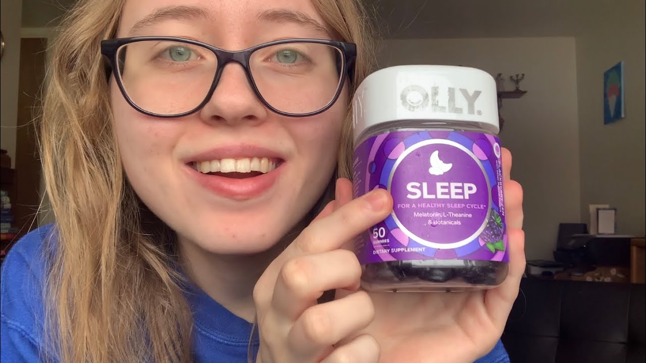 Melatonin Sleep Gummies ASMR (Tapping, Scratching, Counting)