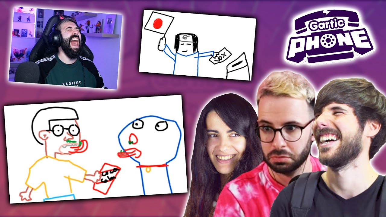 GARTIC PHONE OTAKU | ft. @BarbeQ @iLuTV @miree_music