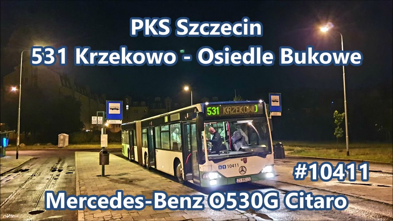 PKS Szczecin - linia 531, Mercedes-Benz O530G Citaro #10411