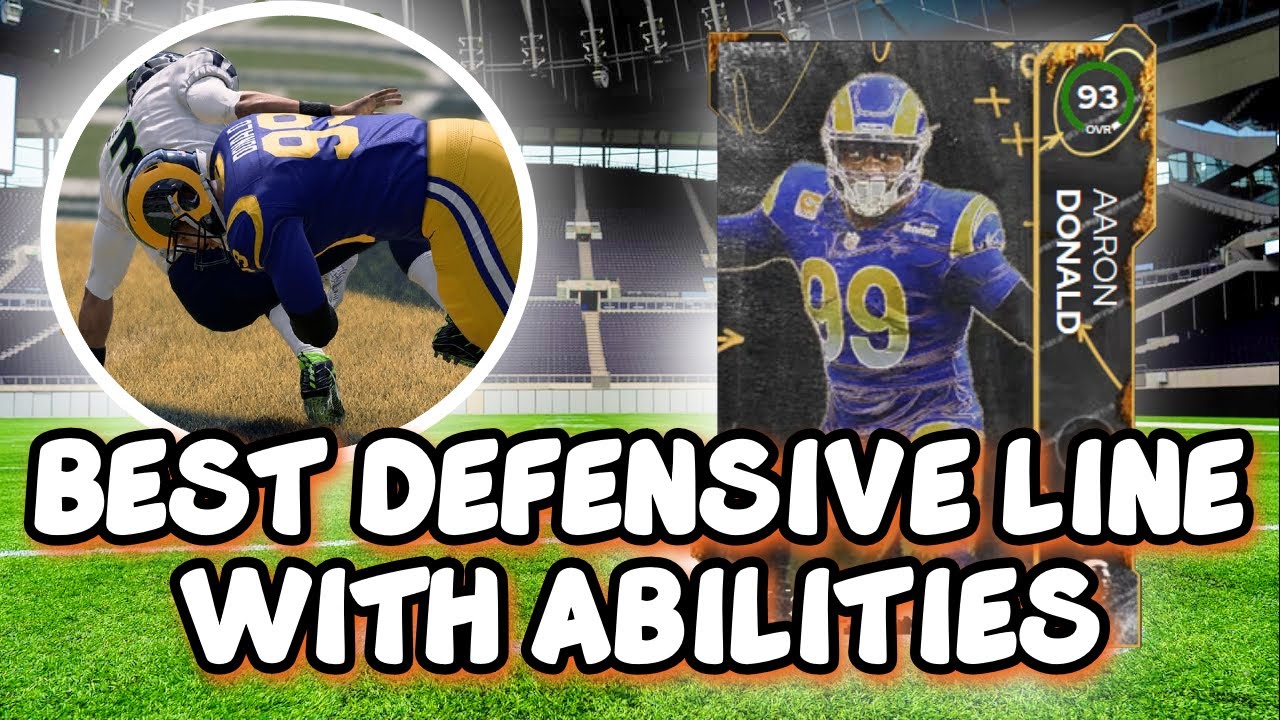 How to Build The Best Defensive  line With Abilities in Madden 23 Ultimate Team
