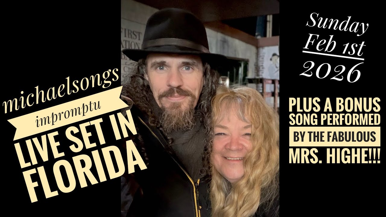 LIVESTREAM - original music by michaelsongs - SURPRISE SET w/Mrs Highe!!
