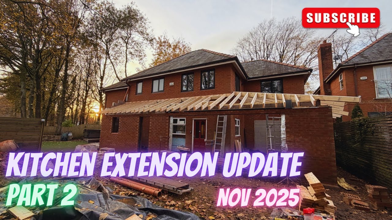 Our Kitchen Extension Update | November 25 | Part 2 🏠💚✨