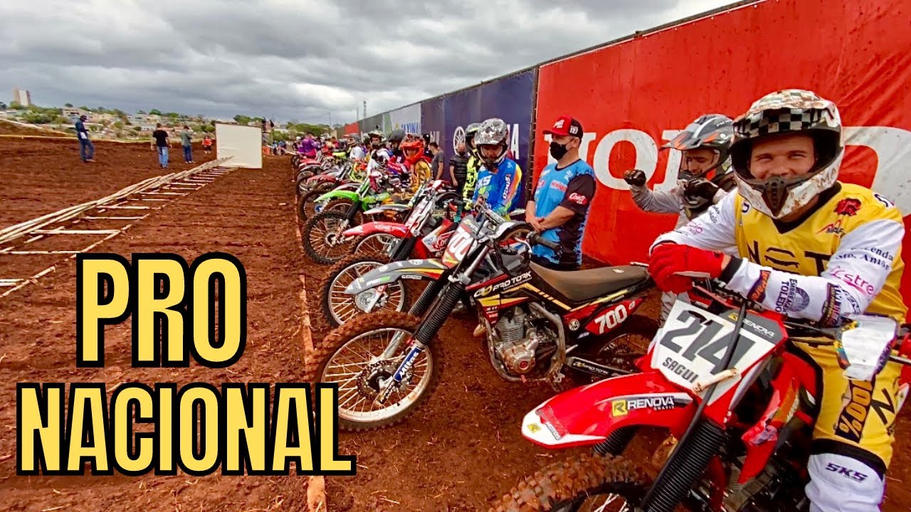 40 MOTOS NA NACIONAL PRO ! Só tinha foguetão... 🚀🔥