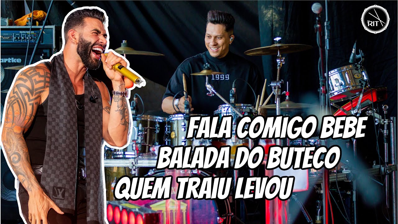 FALA COMIGO BEBE / BALADA DO BUTECO / QUEM TRAIU LEVOU - RIT BATERA ​⁠@gusttavolimaoficial