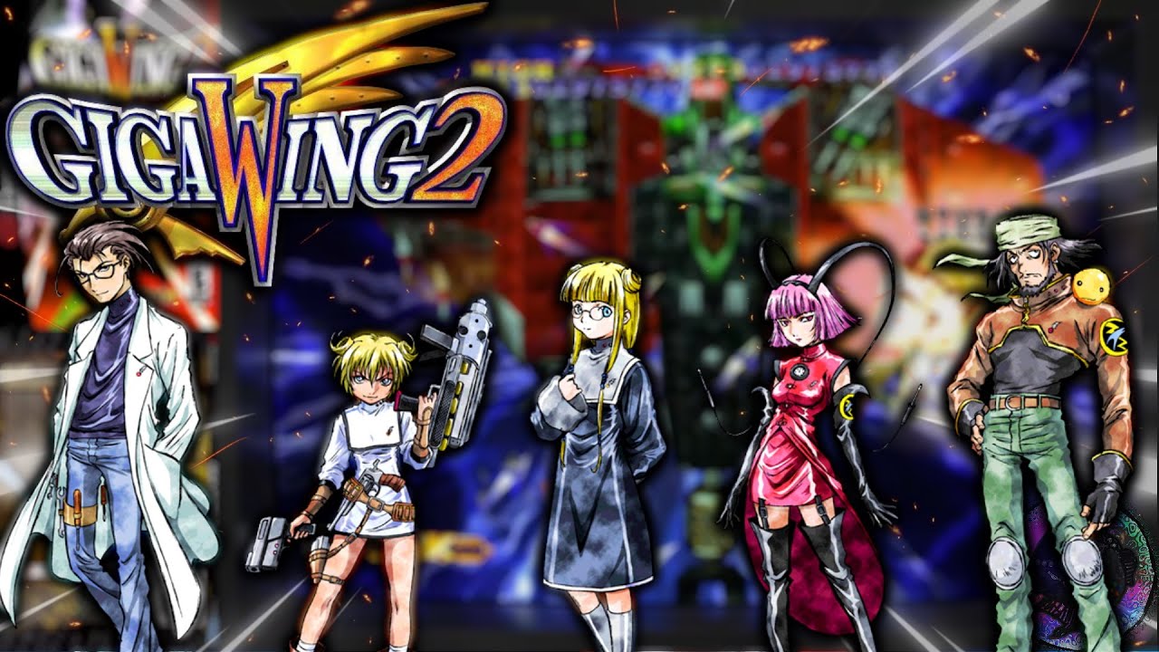 GIGA WING 2 The craziest SSHMUP ever? Longplay CRT Enabled
