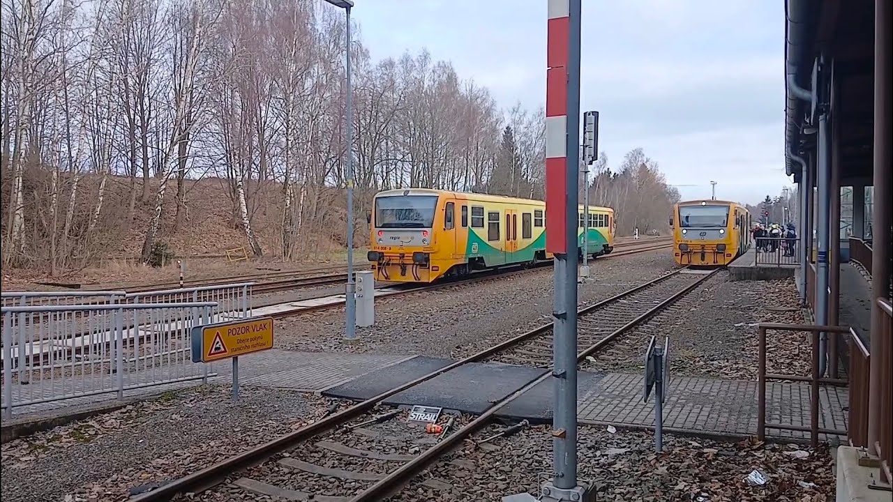 Regionovy v Hlinsku v Čechách. #trainspotting 