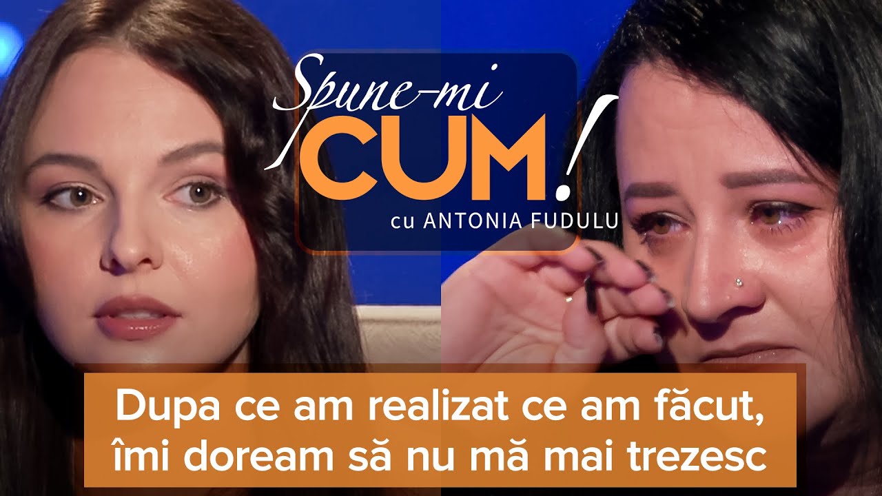 ÎMI PLĂCEA SĂ FAC RĂU OAMENILOR – ALICE SCHIPOR – SPUNE-MI CUM! CU ANTONIA FUDULU