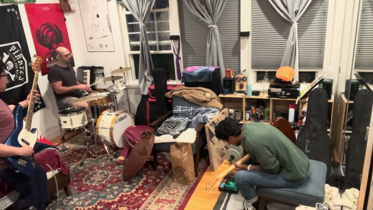 Jam session with Miles,Berk and Dave. Pt. 8