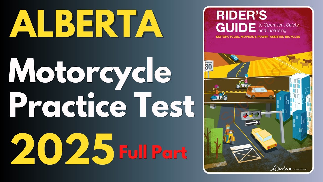 Alberta Motorcycle Practice Test 2023 | Canadian Driver Knowledge Tests