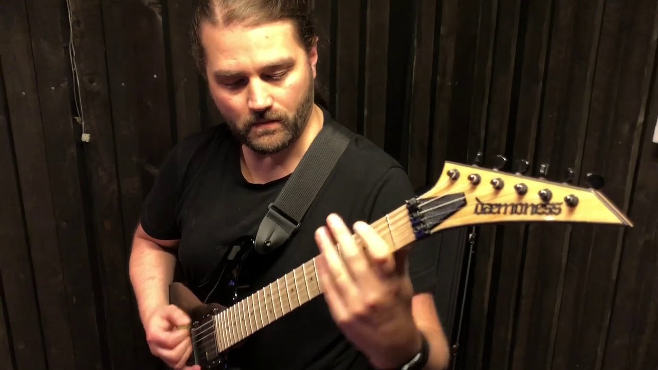 Soreption - Monument of the End guitar recording
