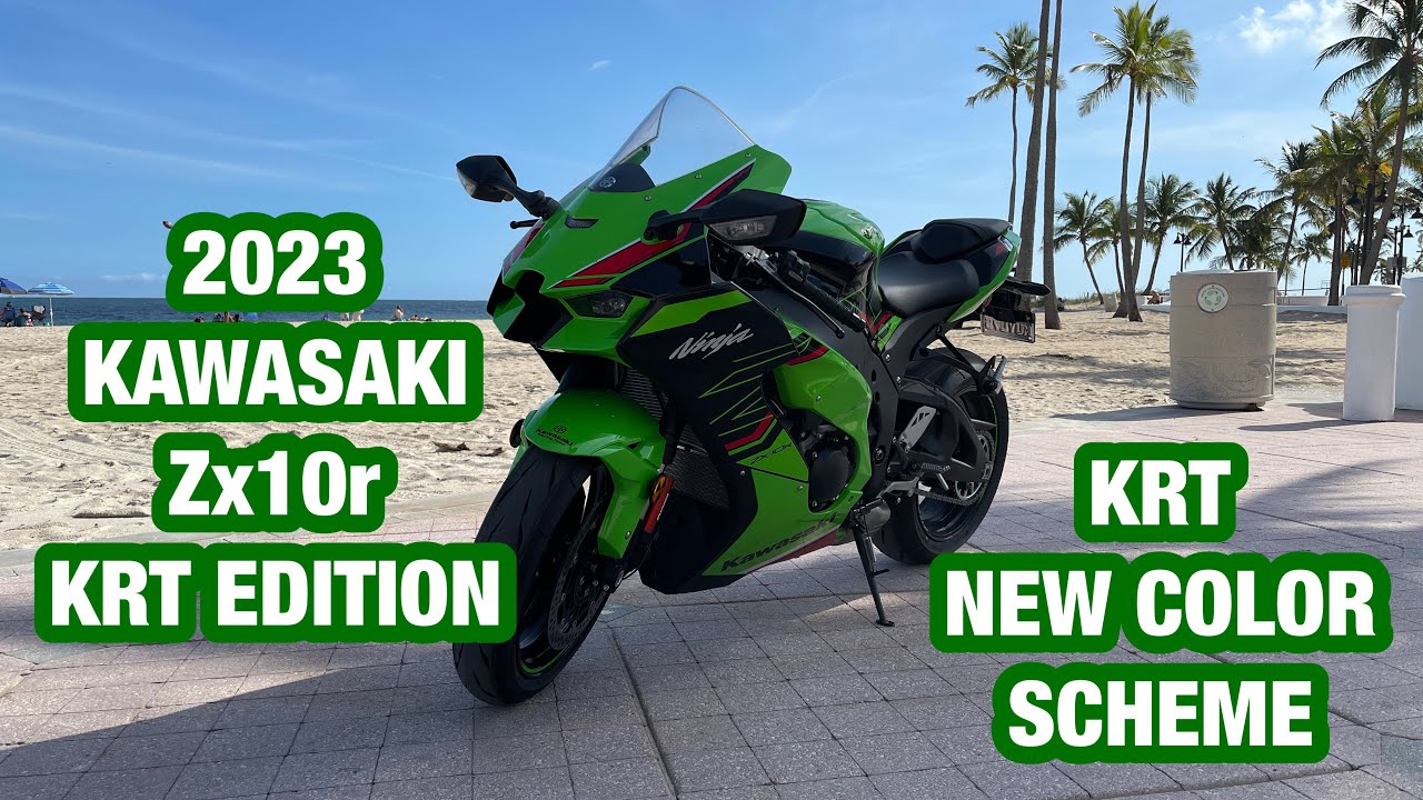 2023 Kawasaki zx10r krt edition walk around review from owner perspective