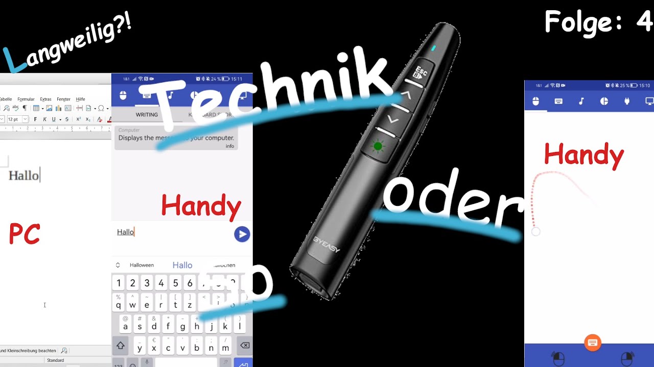 PC mit dem Handy Steuern: Technik oder So: Folge 4